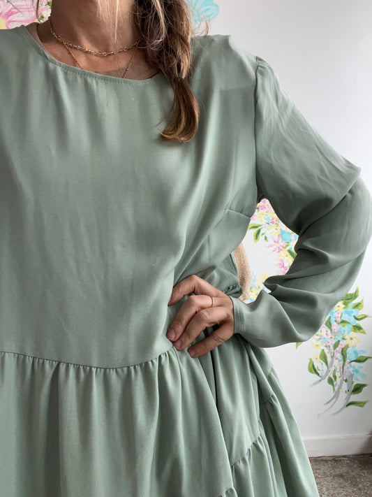 Sage green dress NWT (new with tags) SIZE 10