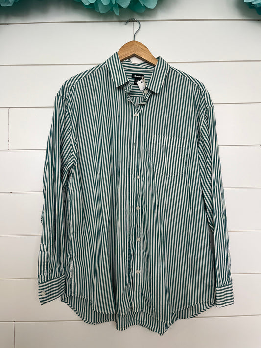 ROOTS striped men’s shirt SIZE large
