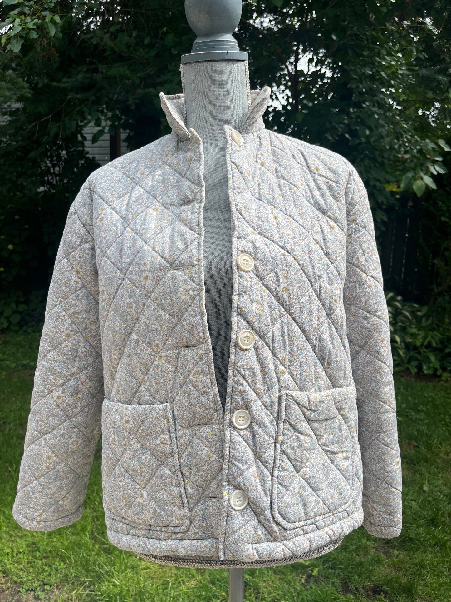 Daisy Quilt Coat SIZE XS