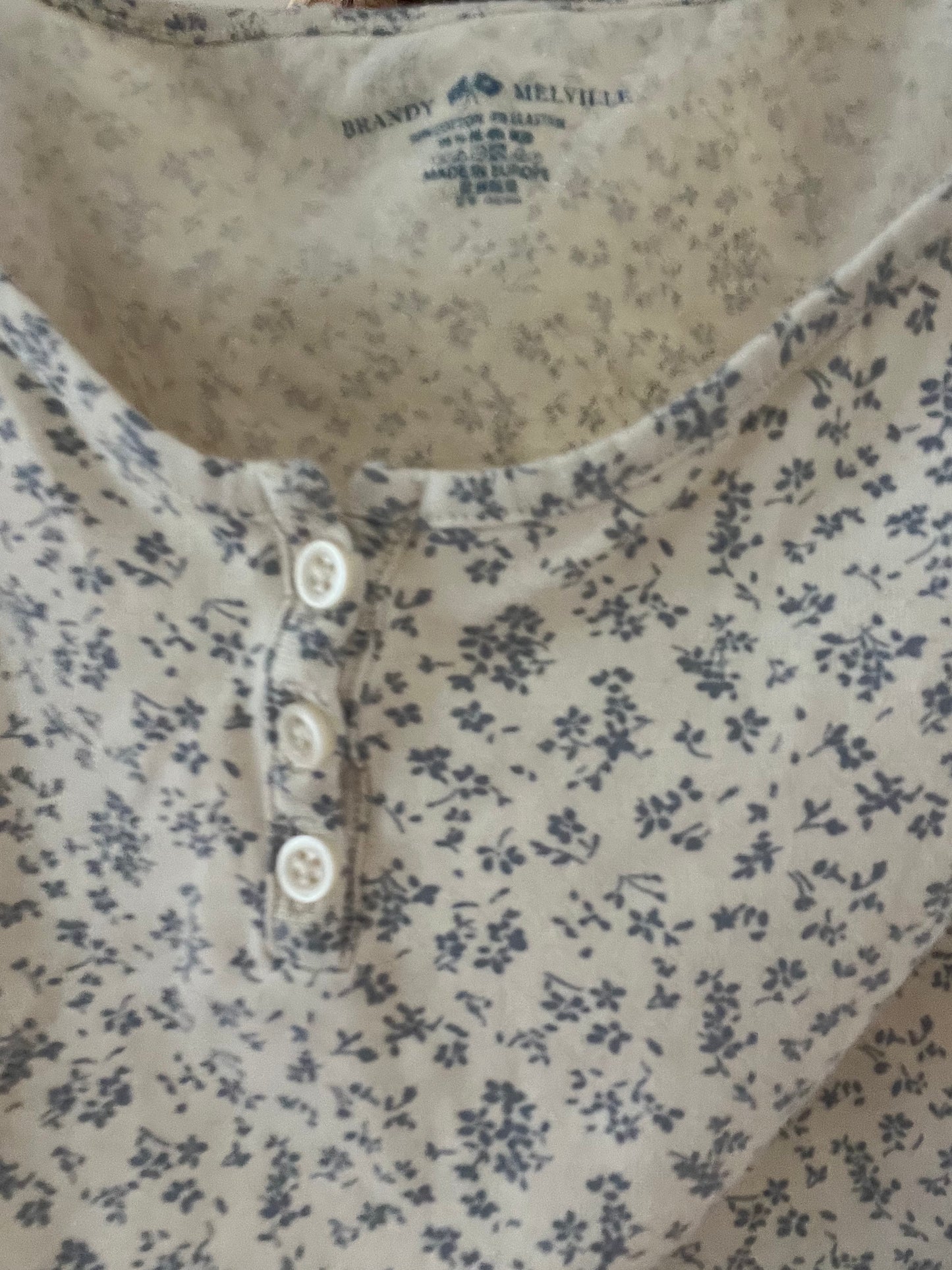 Brandy Melville floral tank
