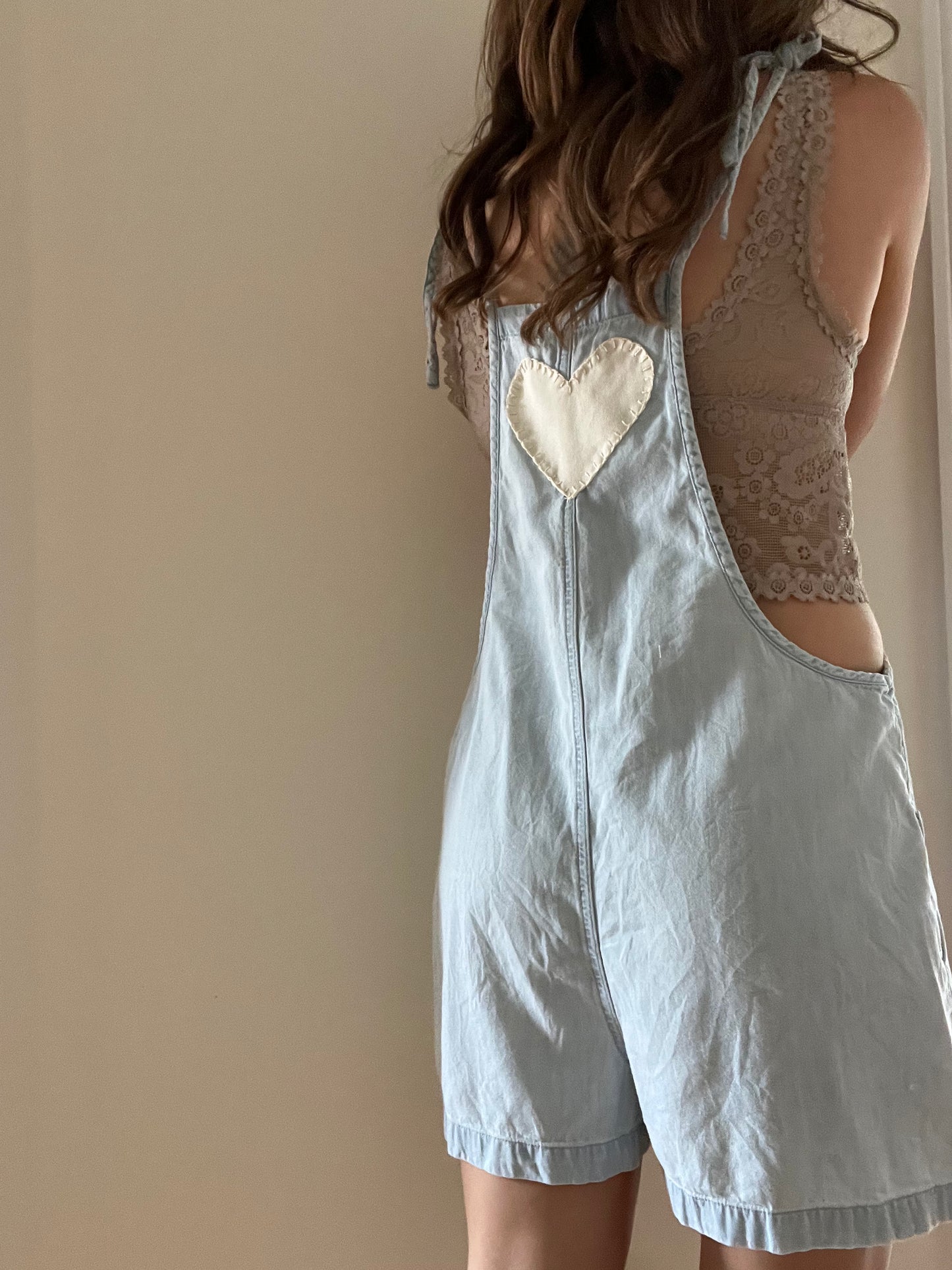Aerie jumper with hand stitched heart SIZE small
