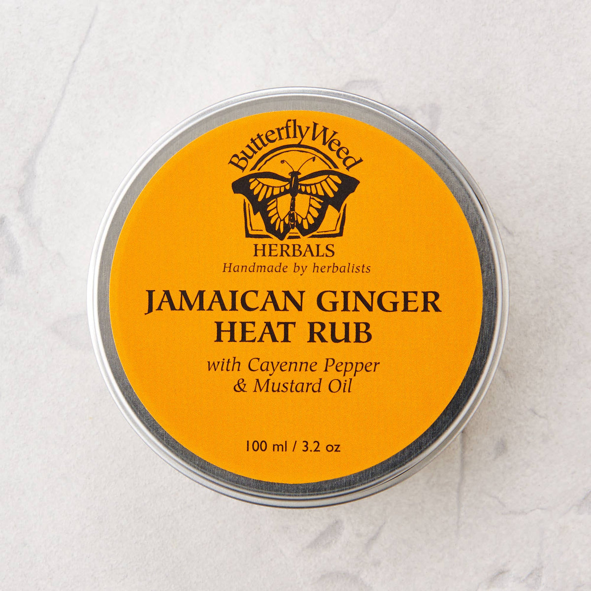 Butterfly Weed Jamaican Ginger Heat Rub
