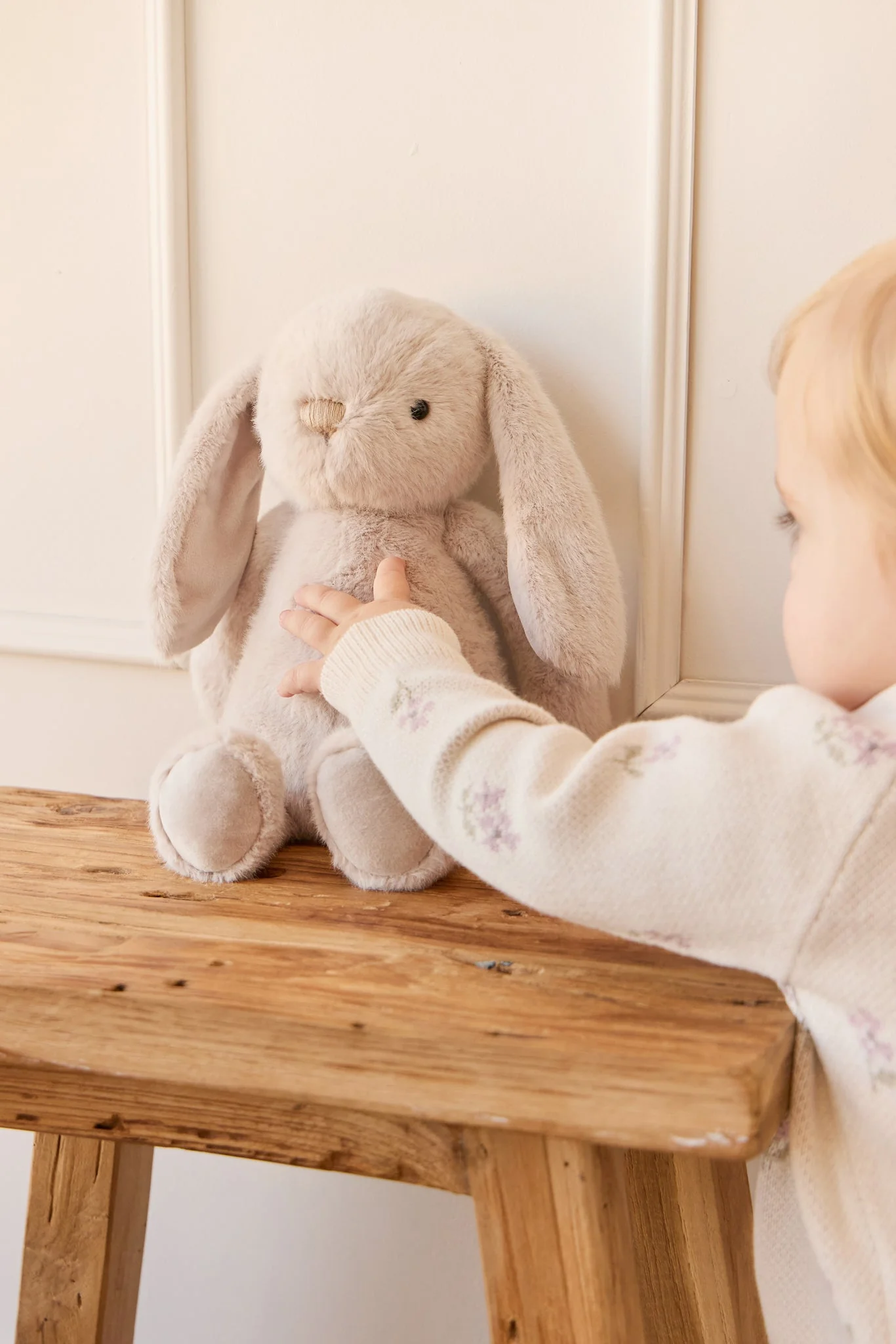 Penelope the bunny - Grey - Snuggle Bunnies