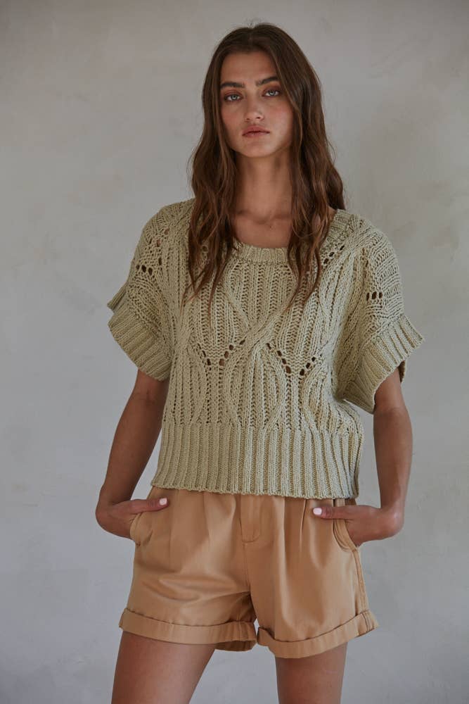 CALI CROCHET TOP