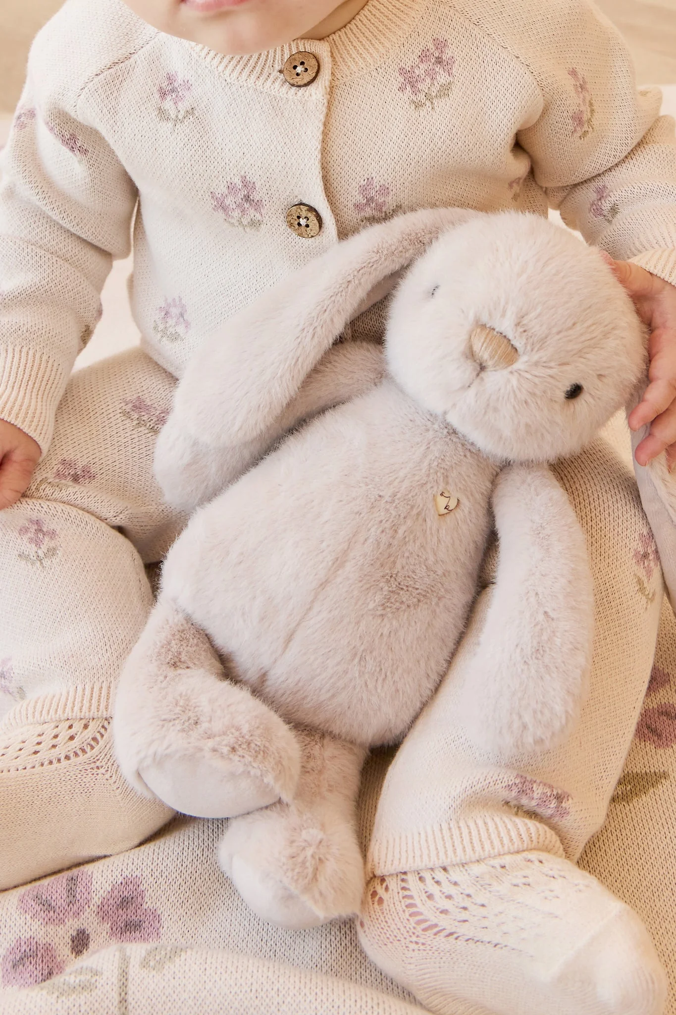 Penelope the bunny - Grey - Snuggle Bunnies