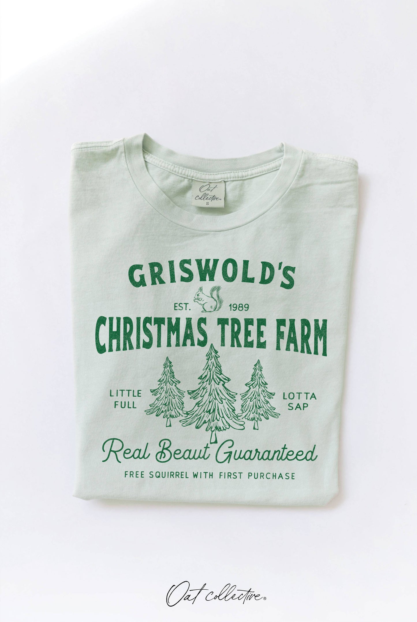 GRISWOLD'S CHRISTMAS TREE FARM  Mineral Graphic Top